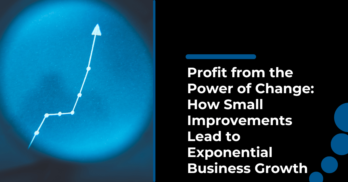 Blue moon withe growth arrow for Profit from the Power of Change: How Small Improvements Lead to Exponential Business Growth